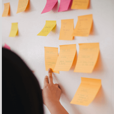 mur post-it